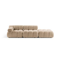 SOFA modular links Bellis aus Boucle sandfarben 4 Sitzplätze - Sandfarben, Textil (282/70/94cm) - Micadoni