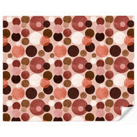 TAPETE - Kreise - Modern - Farbenfroh - 300x240 cm - Multicolor, Papier (300/240cm) - OnlyWow