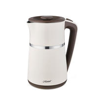 WASSERKOCHER ELEKTRISCH Weiß 15.5/15.5/23 cm MR030BEIGE - Weiß, Metall (15.5/23/15.5cm) - Maestro 