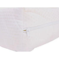 MATRATZENBEZUG Easy Active Cool 14-16 cm Höhe mit Reißverschluss für Matratzen 80x180x14 cm - Weiß, Naturmaterialien - Best For Home