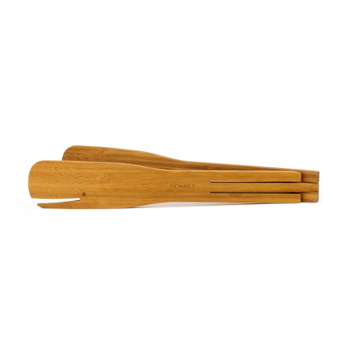 KÜCHENZANGE Moby Dick, Bambus, Braun, 30.5 cm - Braun, Holz