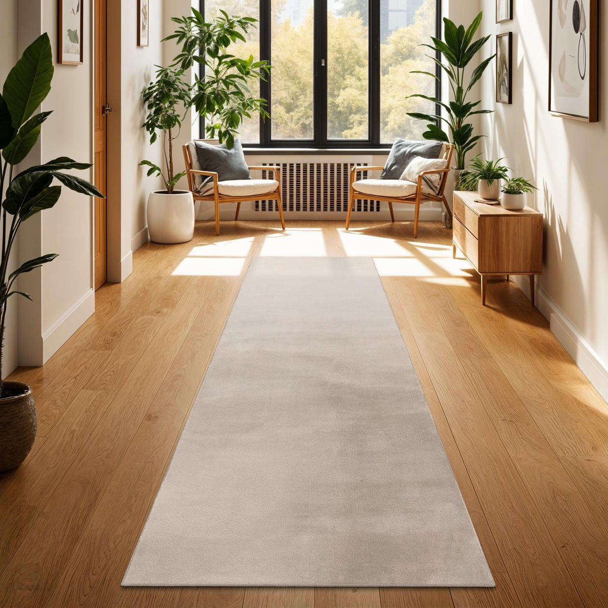 HOCHFLORTEPPICH 80/300 SOFT 380 - Beige, Kunststoff (80/300cm) - Paco Home