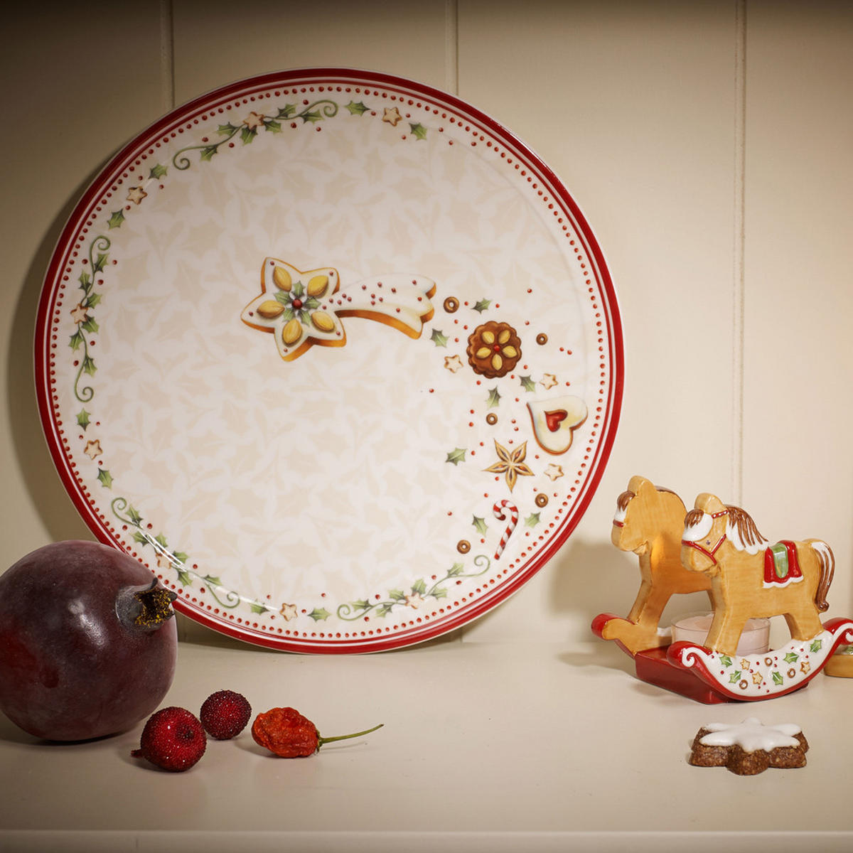 FRÜHSTÜCKSTELLER Winter Bakery Delight bunt ø 21,5 cm 6er Set - Multicolor, Keramik (21.5cm) - Villeroy & Boch