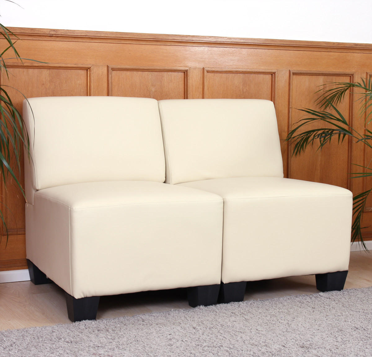2-SITZER Beige - Beige, Textil (114/76/72cm) - MCW