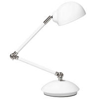 SCHREIBTISCHLAMPE Helmand 11/11/60 cm - Weiß, Metall (11/12/60cm) - Beliani