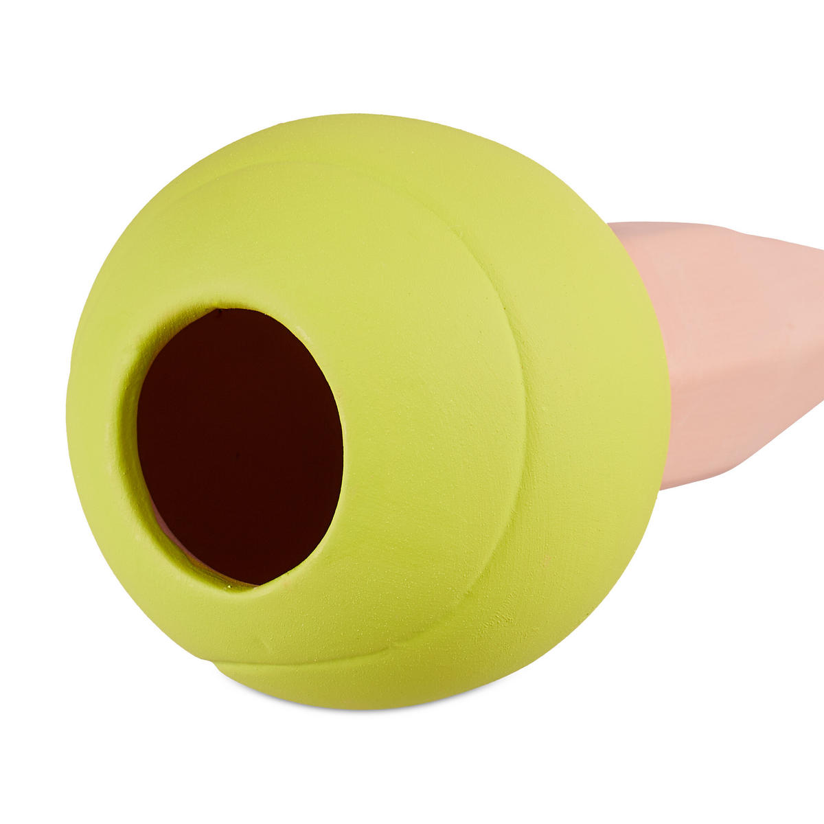 4xTENNISBALL-TONKEGEL - Multicolor, Keramik (7/17.5/7cm) - Relaxdays