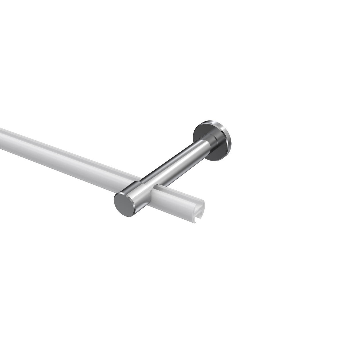 TRÄGER FÜR GARDINENSTANGEN 20 mm Ø, Prestige 1-läufig, Chrom - Chromfarben, Metall (13.7/4/4cm) - INTERDECO