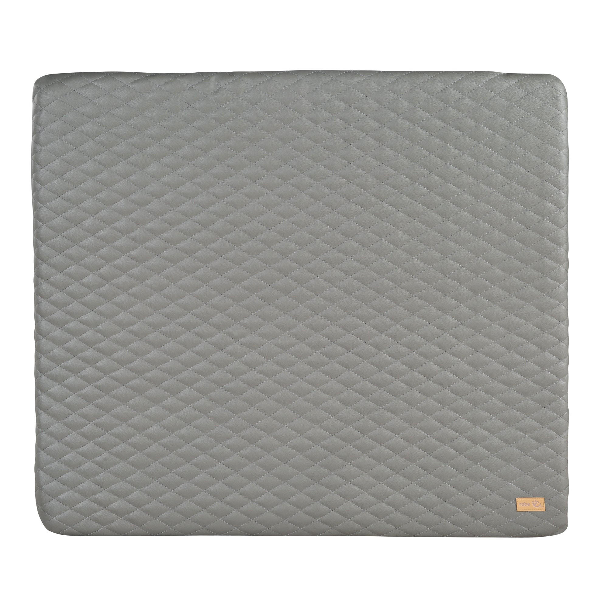 WICKELAUFLAGE Luxe Stone gesteppt - Grau, Textil (85/75cm) - Roba