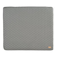 WICKELAUFLAGE Luxe Stone gesteppt - Grau, Textil (85/75cm) - Roba