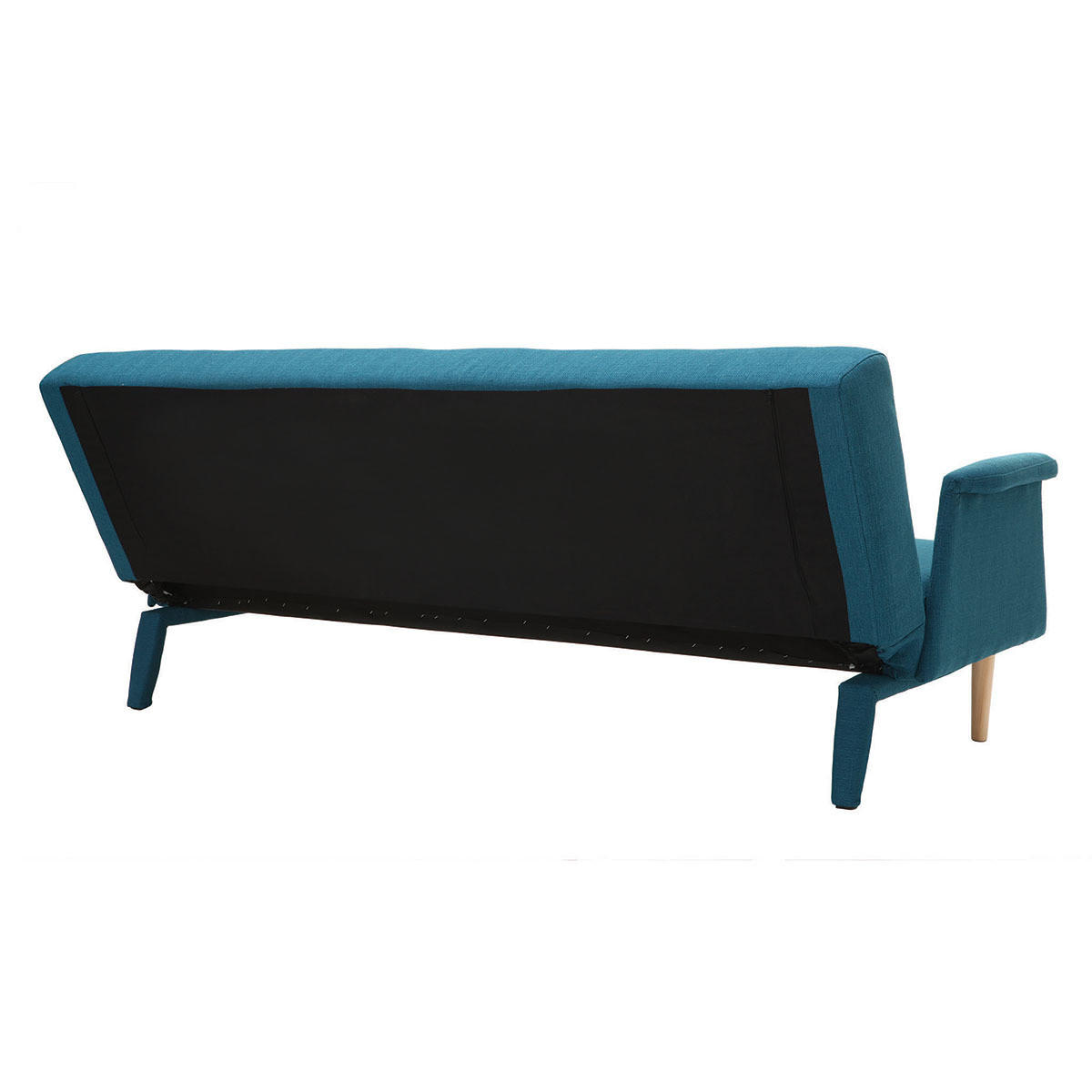 Thumbnail - Miliboo Sofa, Blau, Textil, 82.5x77x195.5 cm, Wohnzimmer, Sofas & Couches, Schlafsofas