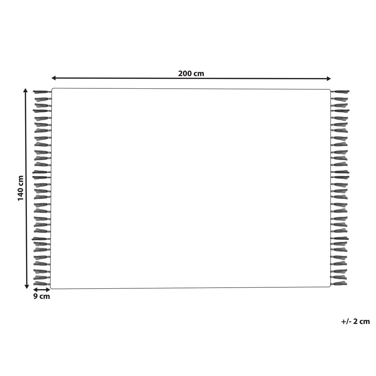 VINTAGE-TEPPICH Boyali 200/140 cm - Grün, Naturmaterialien (140/200cm) - Beliani