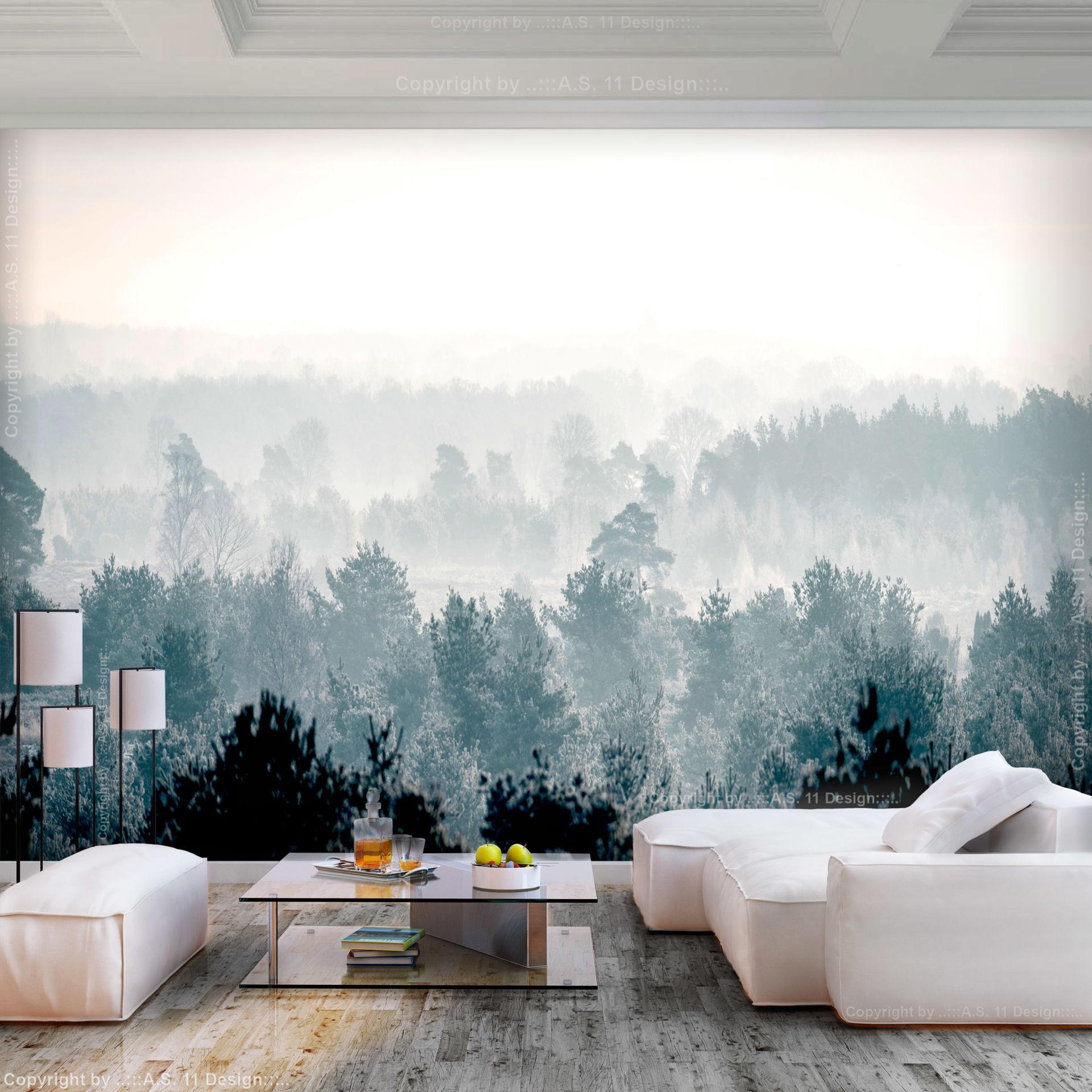 SELBSTKLEBENDE FOTOTAPETE 196/140 cm - Beige/Grau, Kunststoff/Textil (196/1cm) - KUNSTLOFT