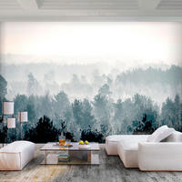 SELBSTKLEBENDE FOTOTAPETE 98/70 cm - Beige/Grau, Kunststoff/Textil (98/1cm) - KUNSTLOFT