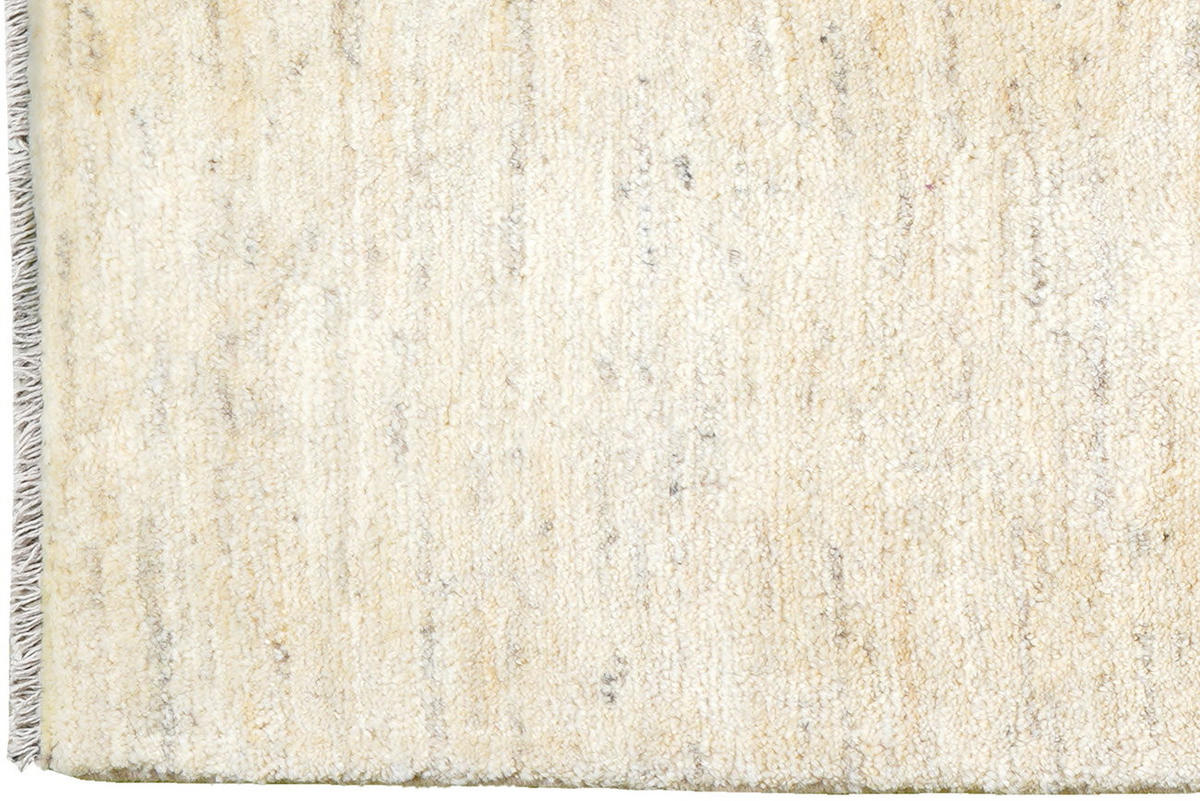 GABBEH-TEPPICH handgeknüpft Beige 204/86 cm Schurwolle - Beige, Textil (86/204cm) - Looma
