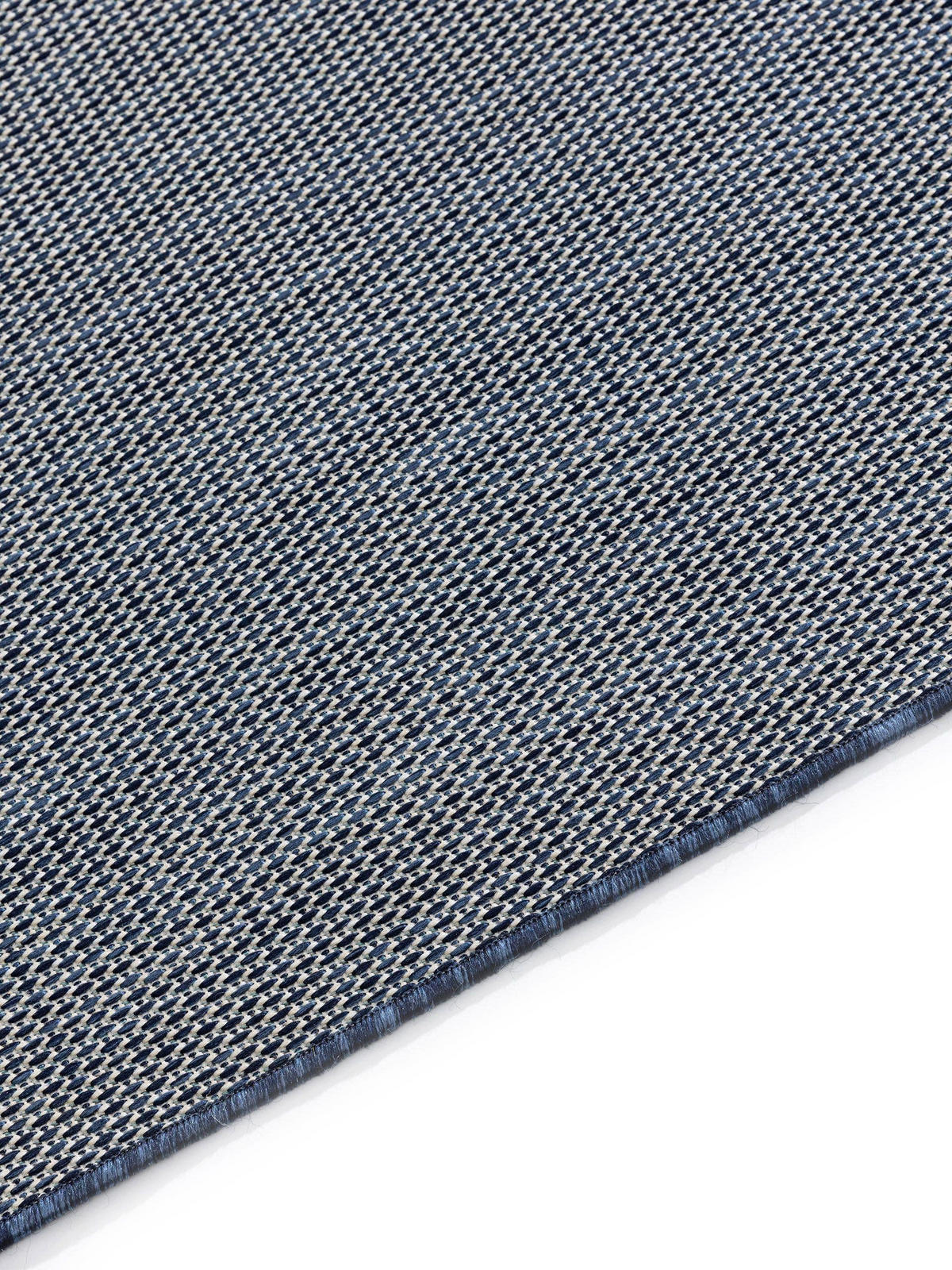 OUTDOORTEPPICH Lou Blau 160x230 cm - Blau, Kunststoff (160/230cm) - benuta