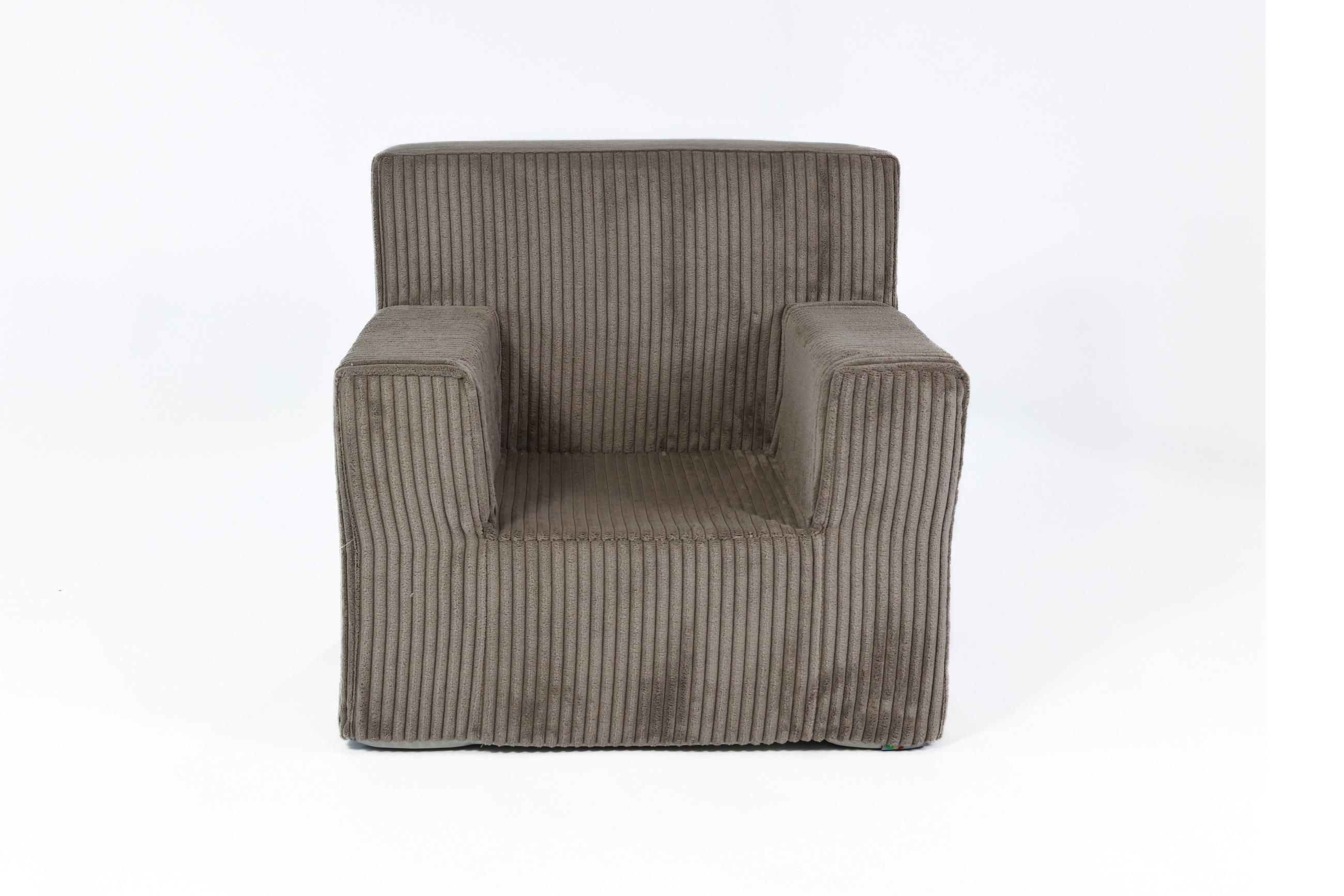 KINDERSESSEL aus Kuschel-Cord in Braun - Braun, Textil (51/47/33cm) - Fortisline
