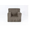 KINDERSESSEL aus Kuschel-Cord in Braun - Braun, Textil (51/47/33cm) - Fortisline