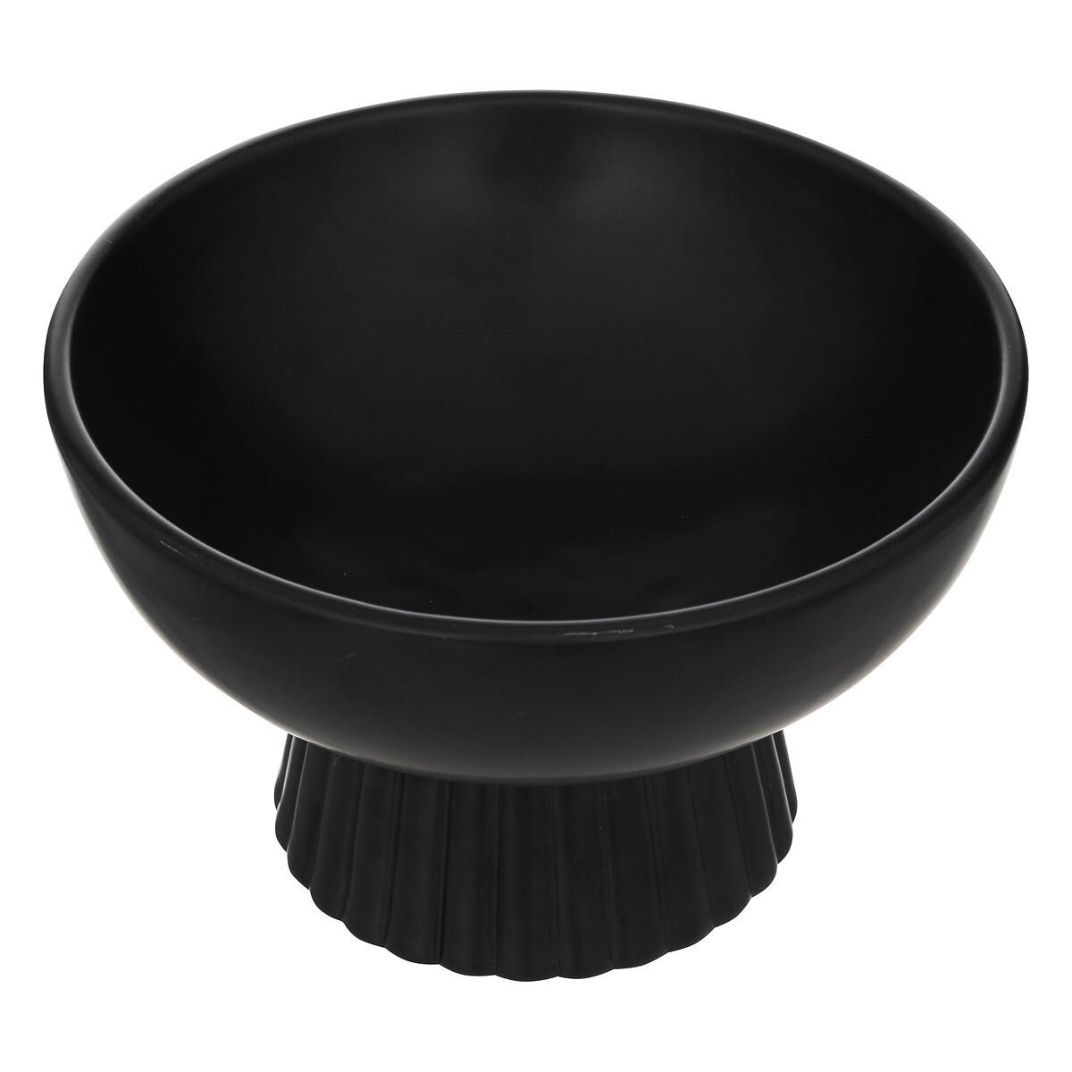 SCHÜSSEL Chaya 22/22/14 cm - Schwarz, Keramik (22/14cm) - Atmosphera Createur d´interieur