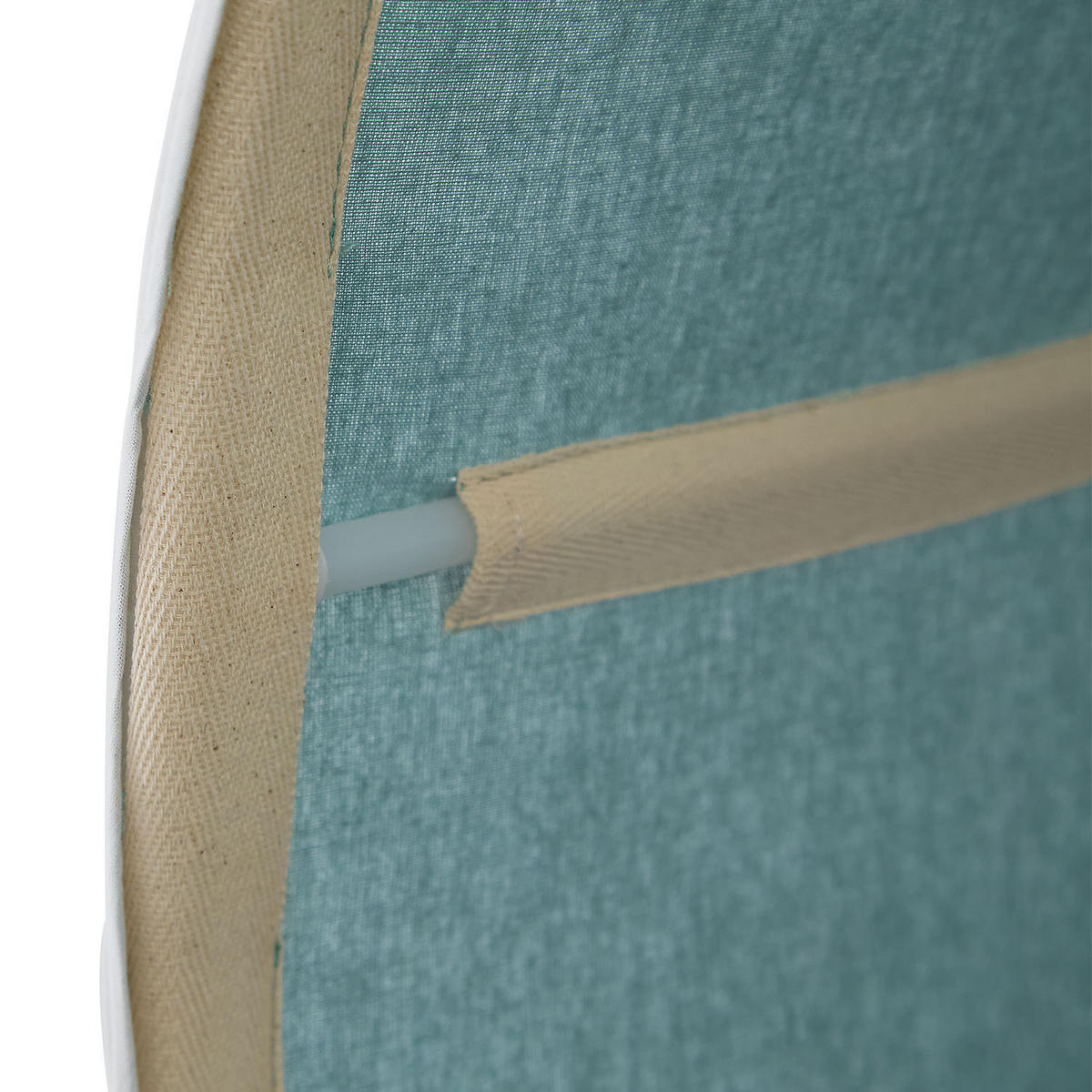 HOCHBETT 90/200 cm in weiß Rutsche Bettvorhang Turm Tunnel Mint Lattenrost - Weiß/Mintgrün, Holz/Textil (90/200cm) - Homestyle4u