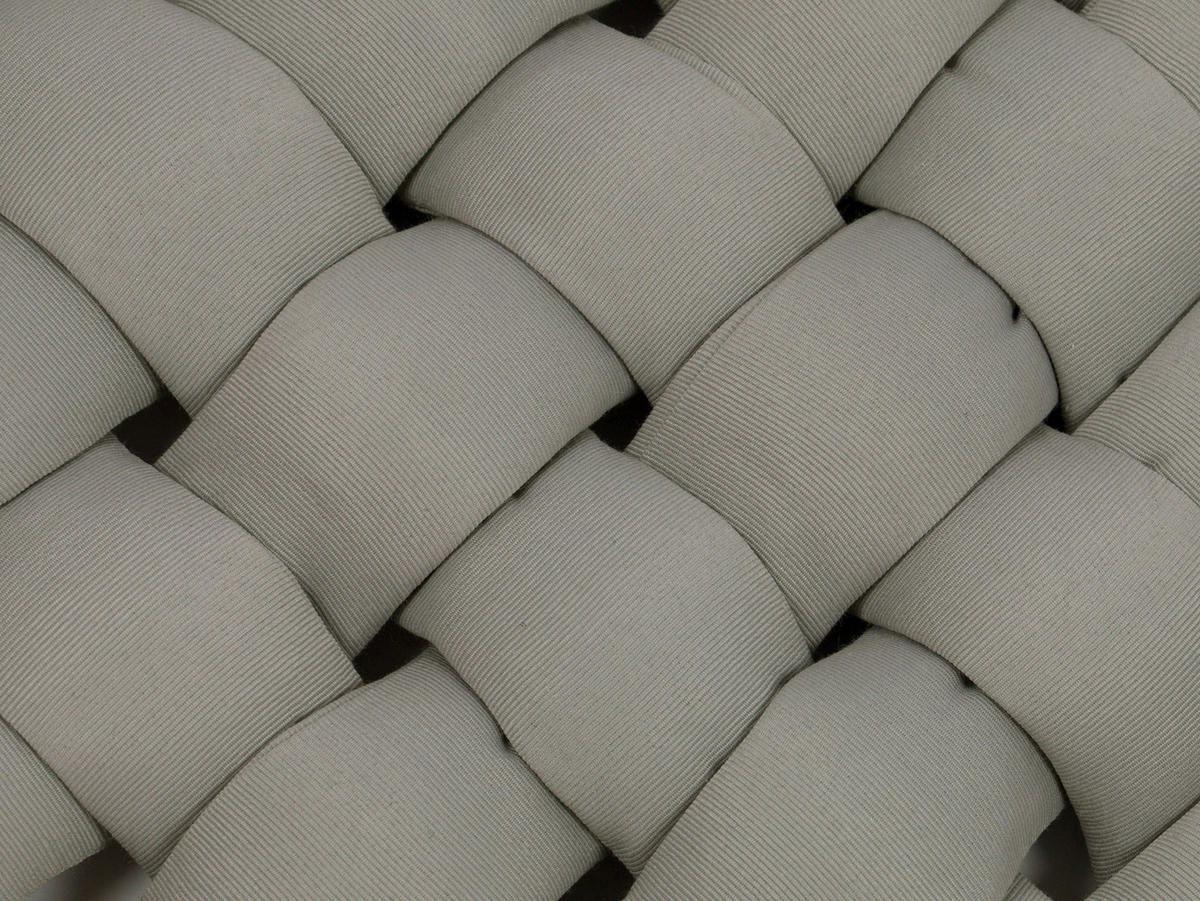 STUHLKISSEN, 2er-Set, 40x40 cm, 55% Baumwolle, 45% Polyester, Grau - Hellgrau, Textil (40/40/4cm) - Zollner