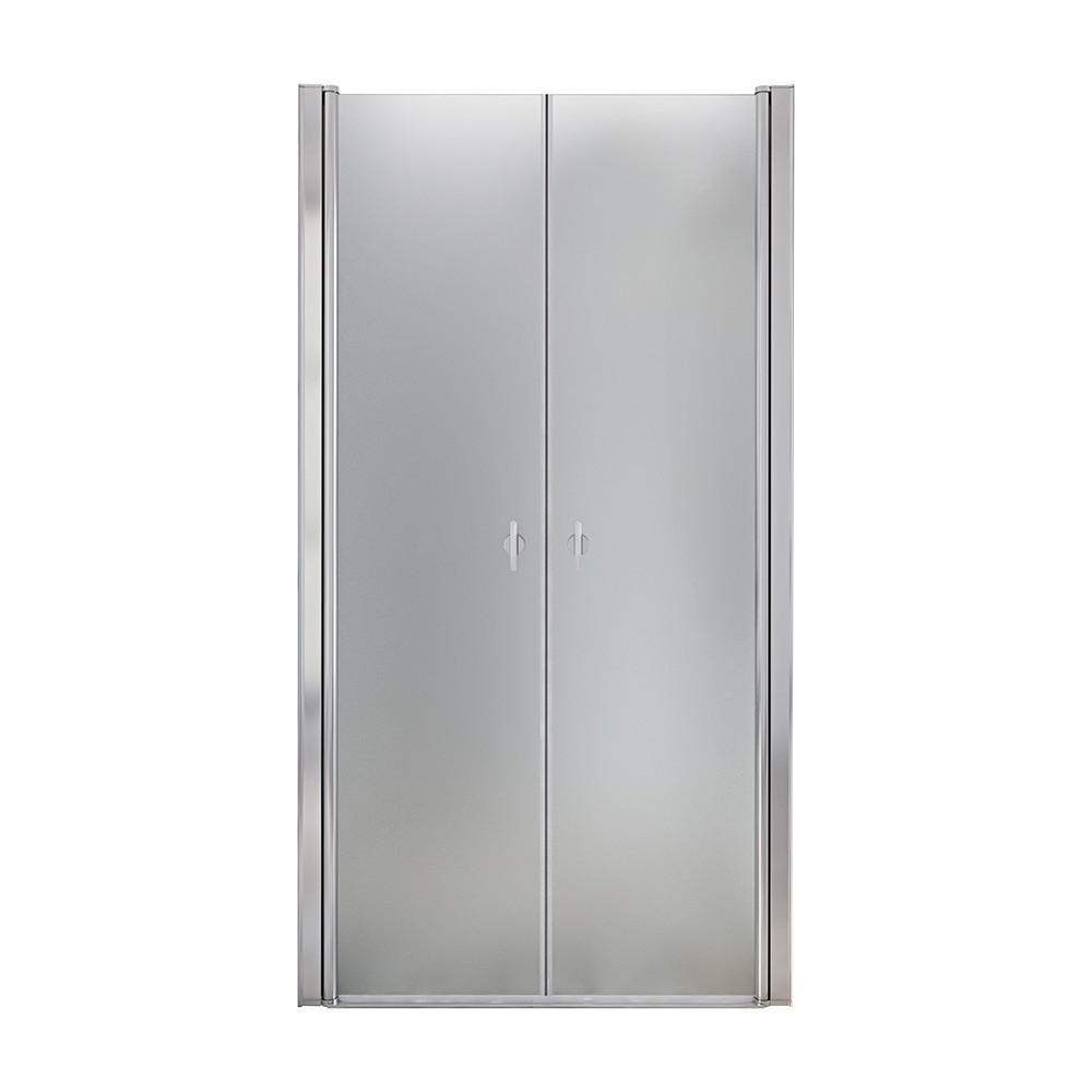 PENDELTÜR LAVEA - 120 cm - Silberfarben, Glas/Metall (120/195cm) - Home Deluxe