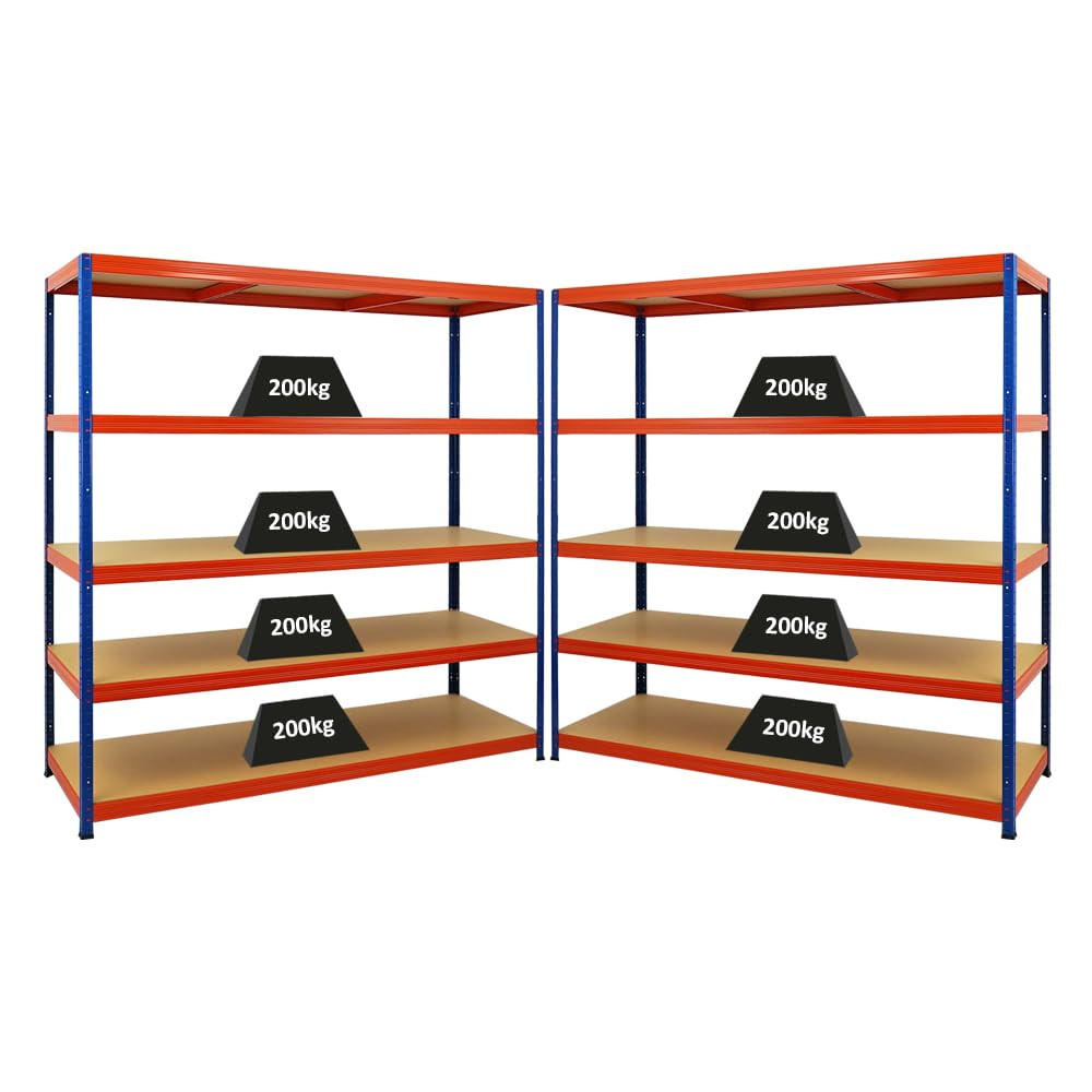 Proregal Schwerlastregal Orange 360x180x60 cm