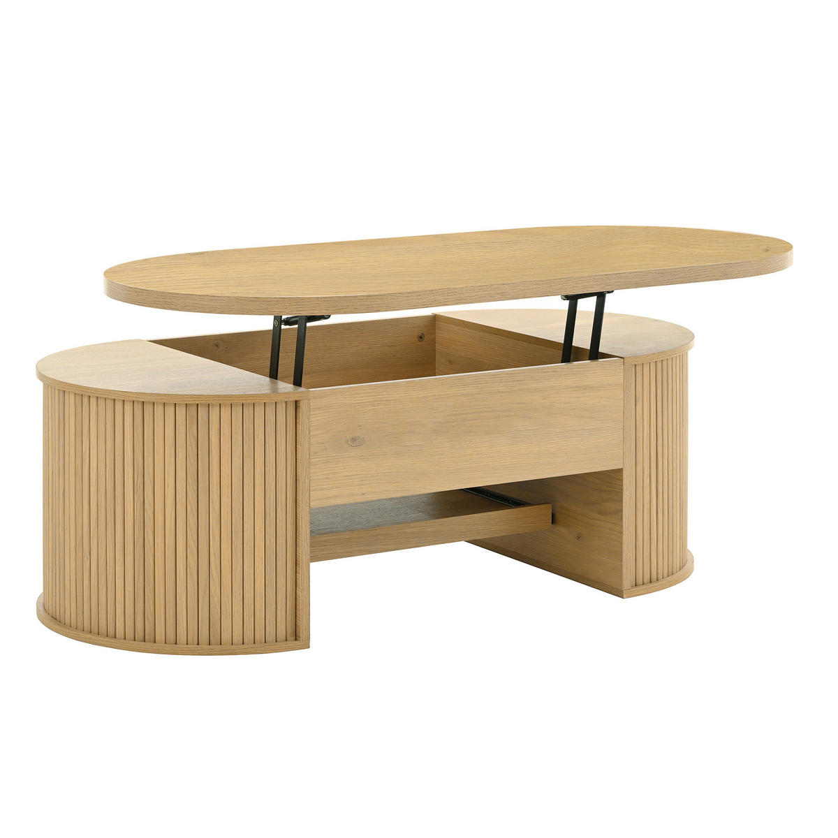 COUCHTISCH Holzfarbe - Naturfarben, Holzwerkstoff (110/55.5/40cm)