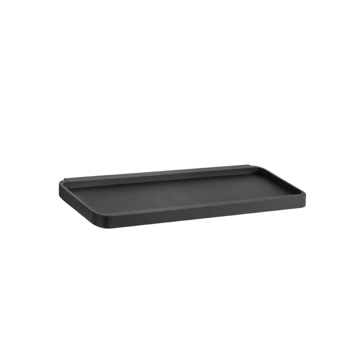 WANDABLAGE Rim schwarz 44x11cm - Schwarz, Metall (44/2/11cm) - Zone Denmark