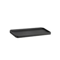 WANDABLAGE Rim schwarz 44x11cm - Schwarz, Metall (44/2/11cm) - Zone Denmark