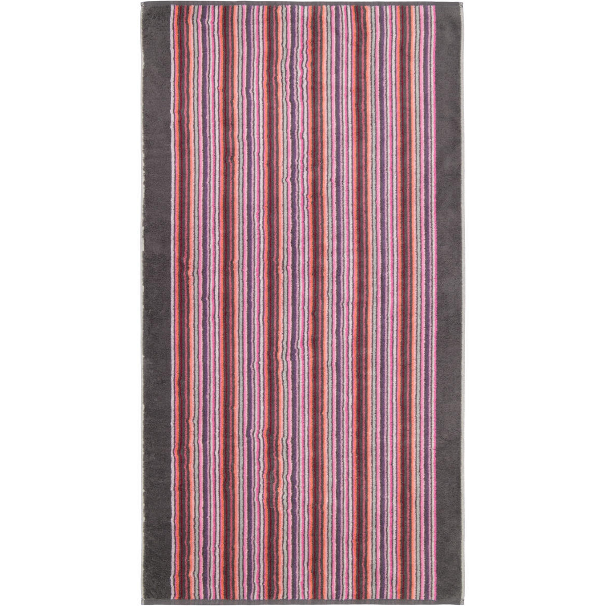 HANDTÜCHER REMAKE STREIFEN 2020 BEERE-MULTICOLOR - 17 - Multicolor, Textil (70/140cm) - Cawoe