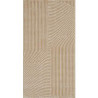 TEPPICH mit reliefartigem Muster in Beige Bianca 80x150 cm - Beige, Textil (80/150cm) - Nazar Rugs