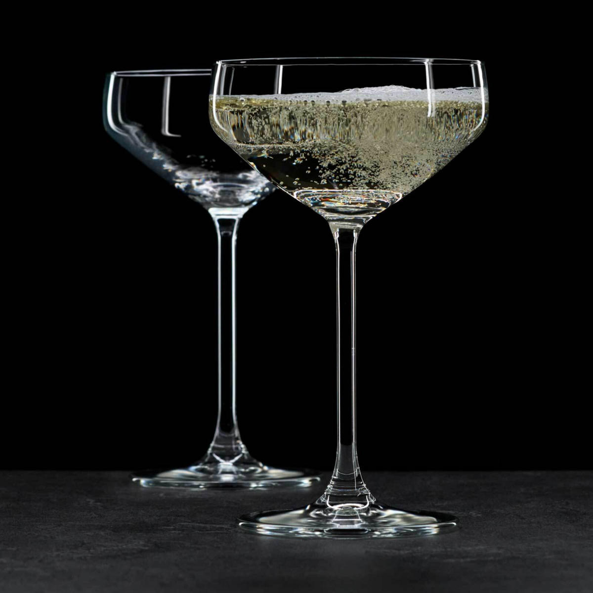 CHAMPAGNERSCHALEN Rumba transparent 300 ml 4er Set - Transparent, Glas (0.3L) - Ritzenhoff Breker