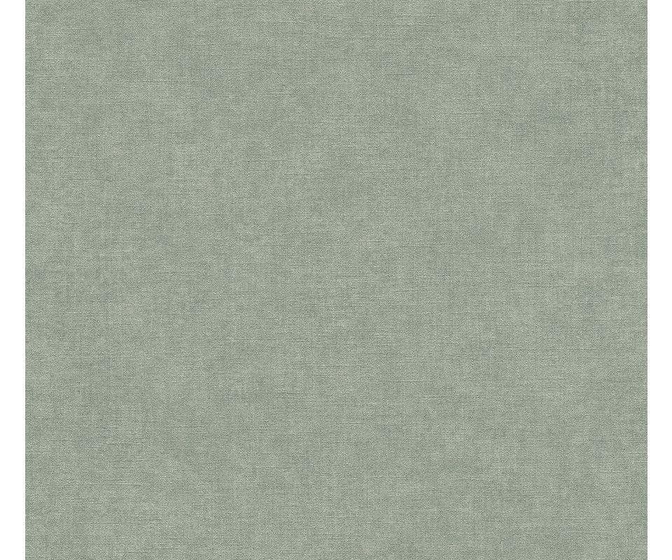 VLIESTAPETE Grün 53/1005 cm - Grün, Textil (53/1cm) - KUNSTLOFT