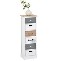 KOMMODE SALVA - Weiß, Holz (29/91/27cm) - CARO-Möbel