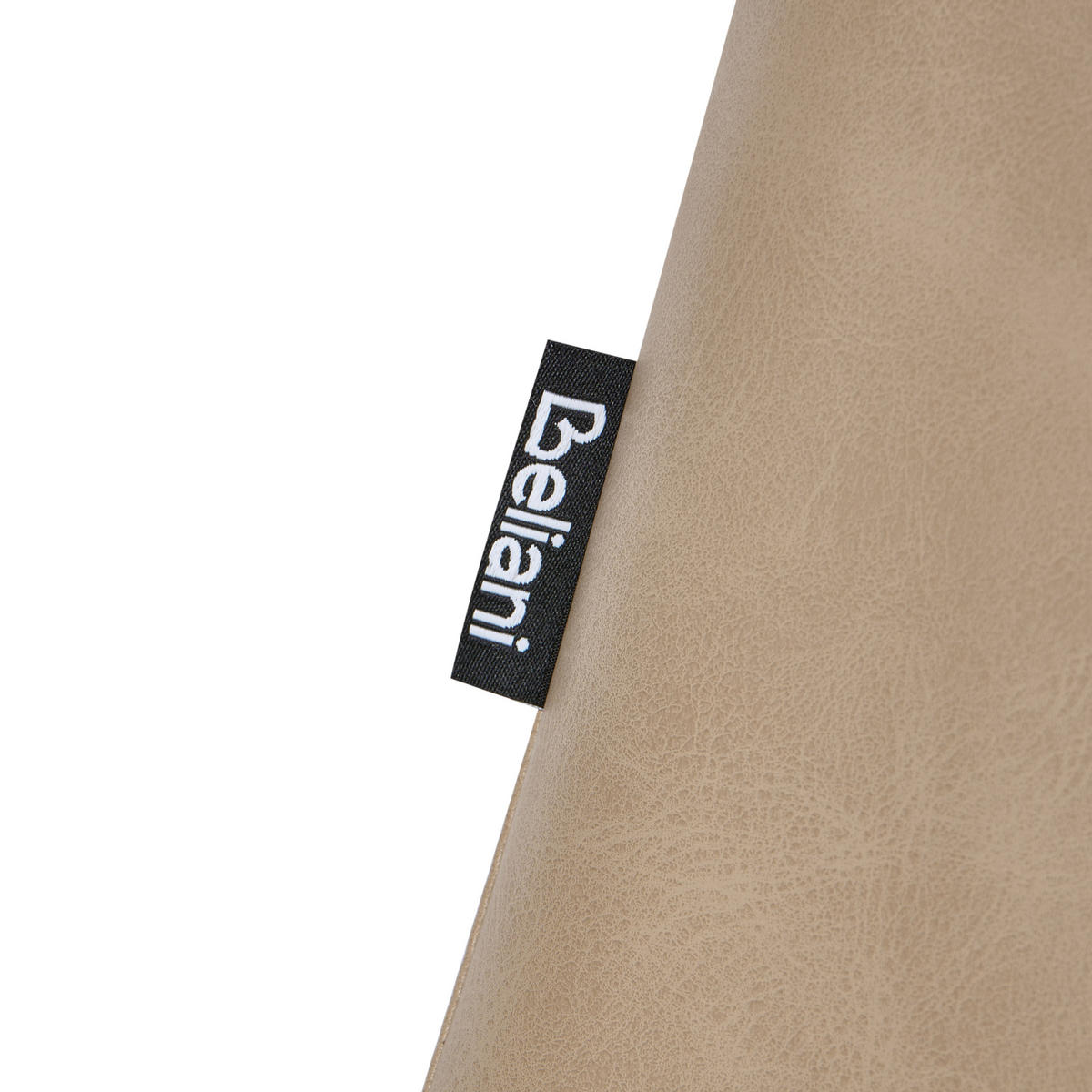 JÍDELNÍ ŽIDLE sada 2 ks Umělá kůže Béžová Melrose - béžová, plast (51/85/58cm) - Beliani