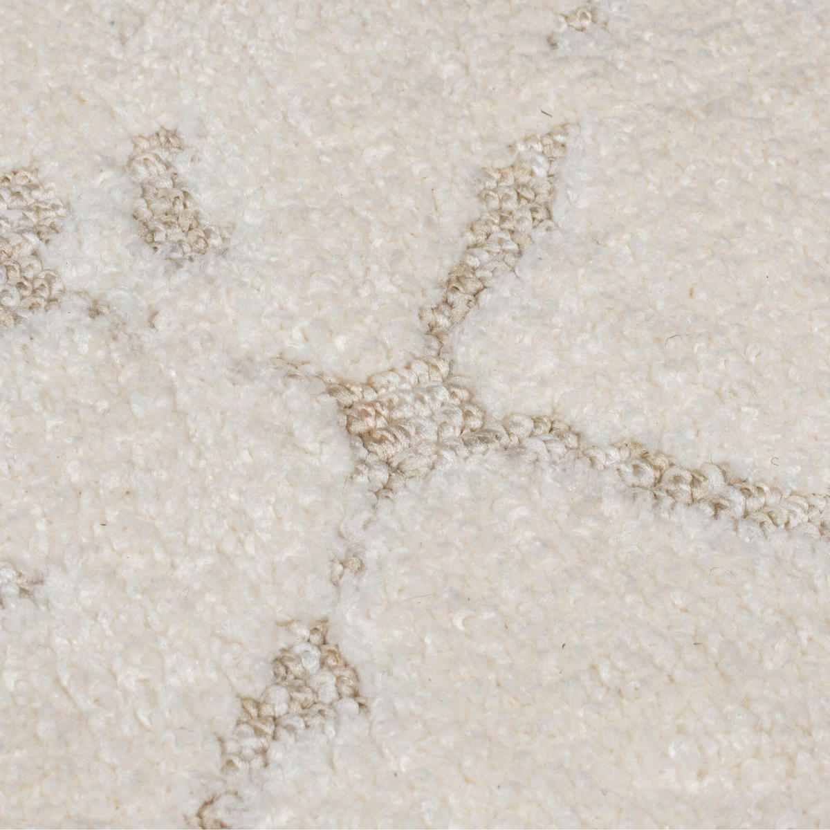 TEPPICH ARLEN, abstrakt, Creme, 160 x 230 cm - Beige, Textil (230/160cm) - KADIMA DESIGN