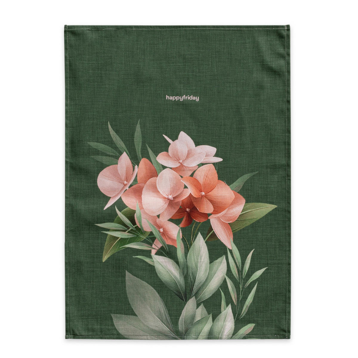 GESCHIRRTUCH (2 tlg) summer floral 70x50 cm mehrfarbig - Multicolor, Textil (70/50cm) - Happy Friday