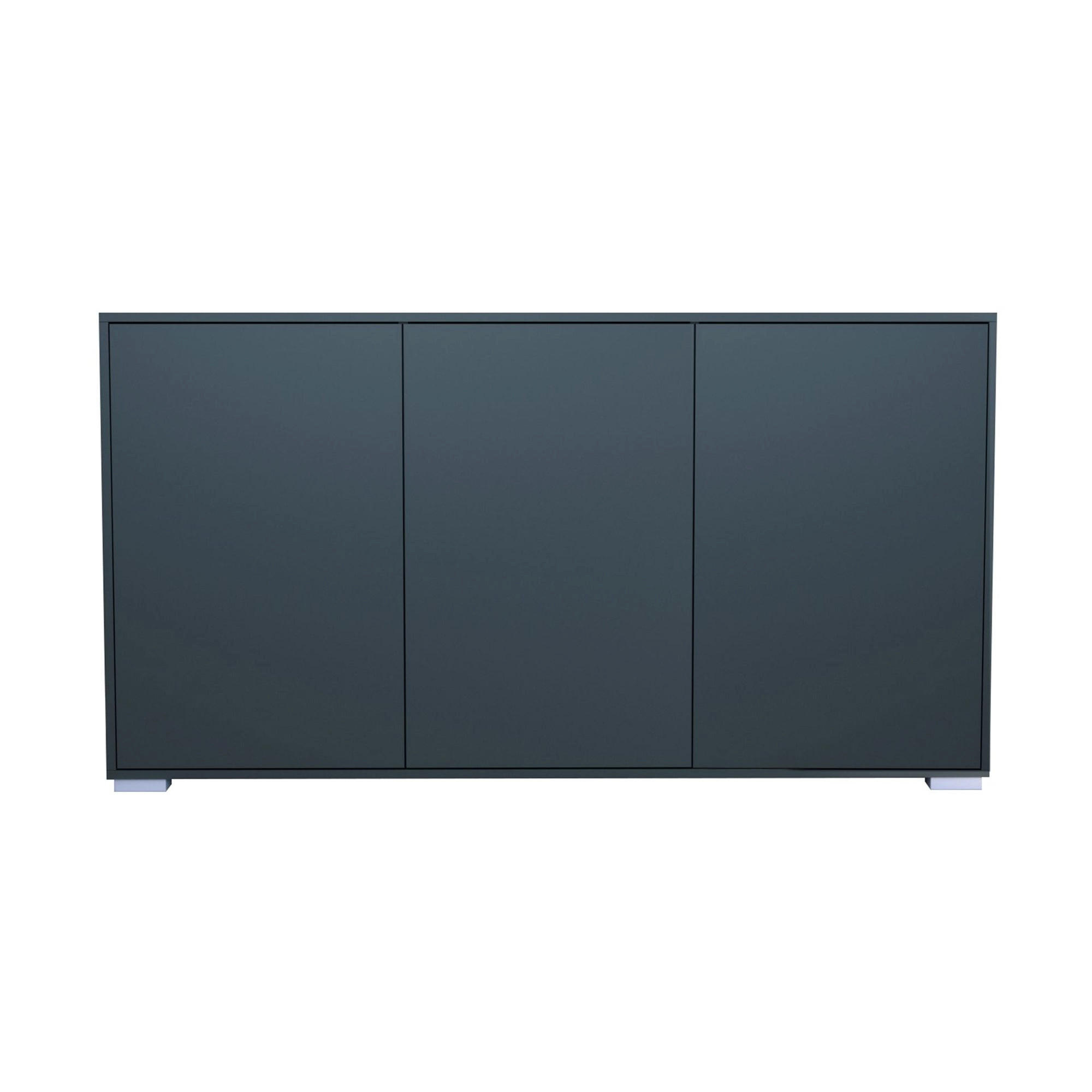 InnoFurn Sideboard Anthrazit 152.5x83x37 cm
