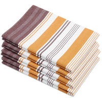 GESCHIRRTÜCHER, 4er-Set, 50x70 cm, 100% Baumwolle, Braun - Braun, Textil (50/70cm) - Zollner