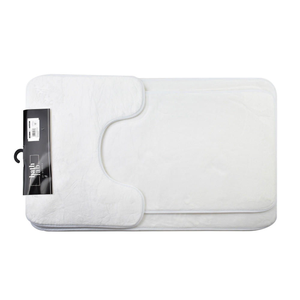 BADEMATTE Zac Creme 80/50/1 cm Textilien - Creme, Textil (50/80cm) - Mondex