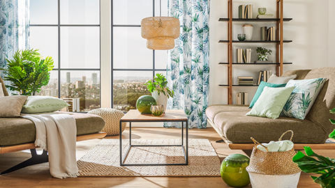 Green Living Wohnzimmer