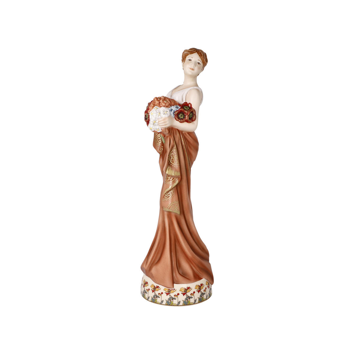 DEKOFIGUR Alphonse Mucha - Sommer, Porzellan, Bunt, Limited Edition, 32 cm - Multicolor, Keramik (10/32/12cm) - Goebel
