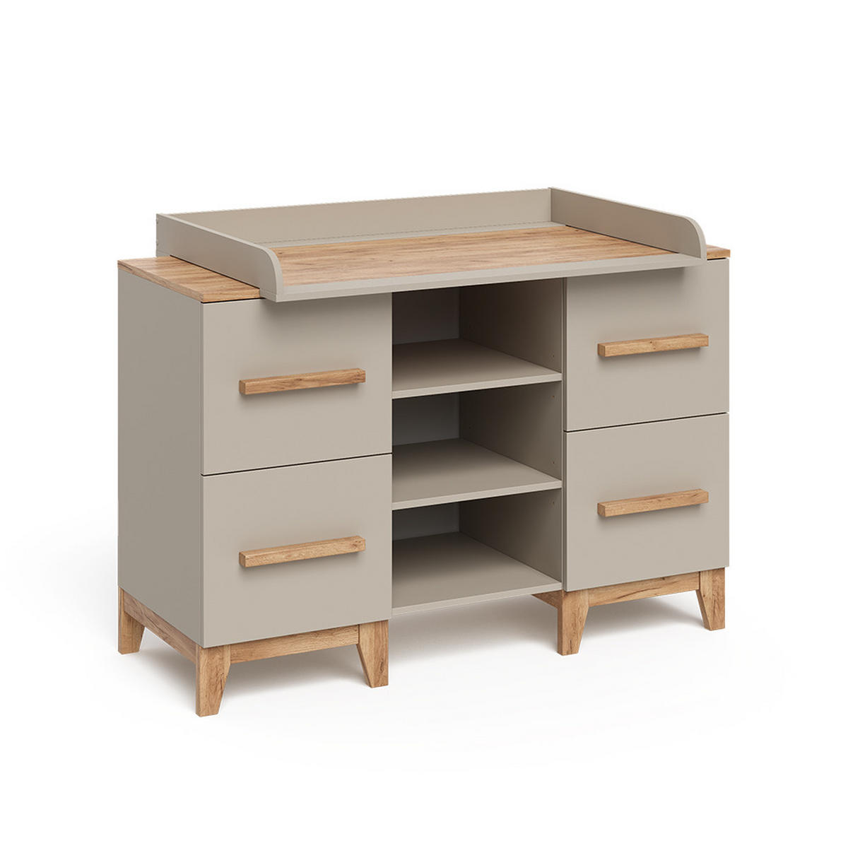 Kaschmir/Hellgrau, Holzwerkstoff (133/98/70cm) - VitaliSpa