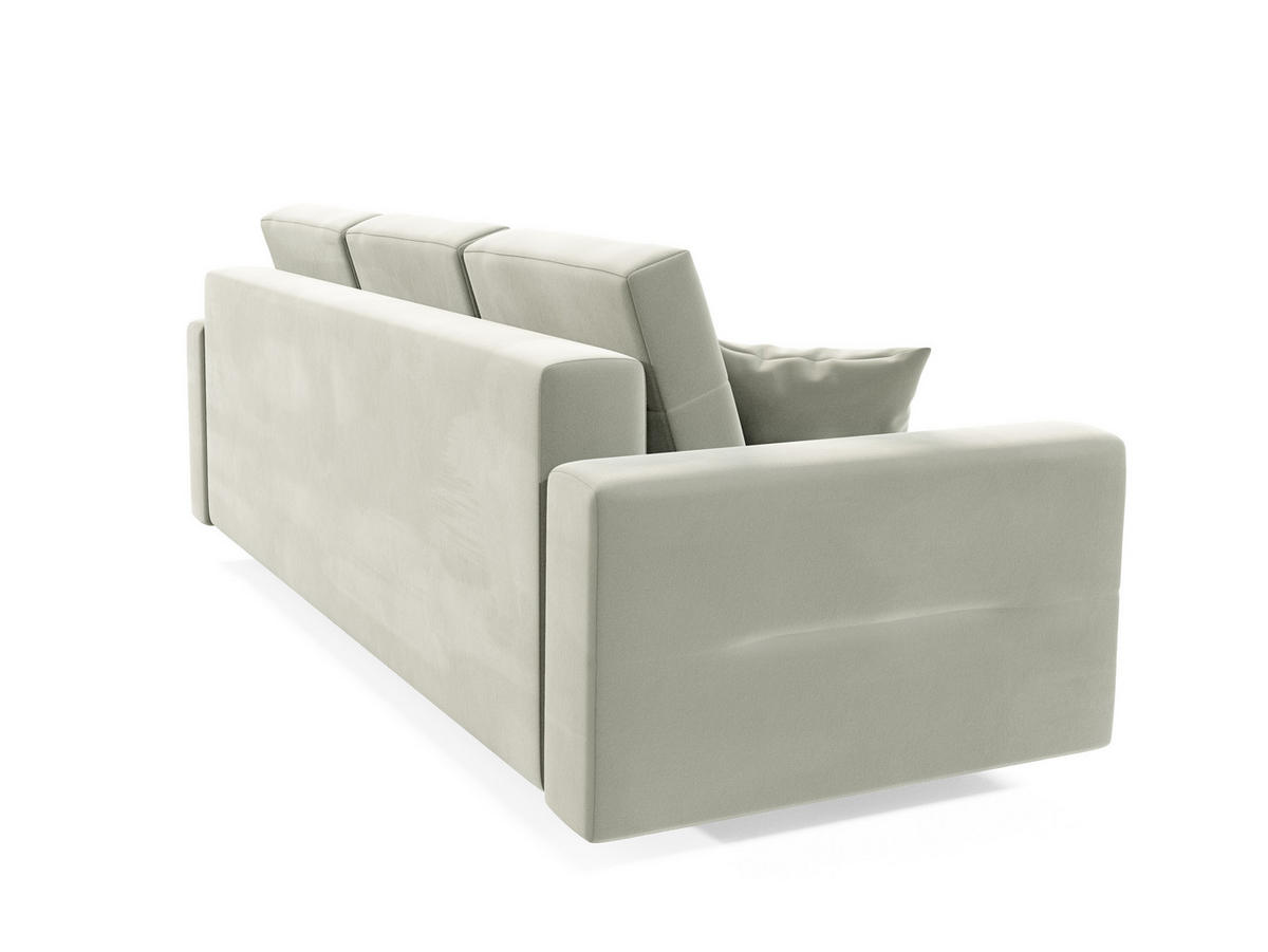 SOFA Bergen mit Schlaffunktion - Beige, Textil (234/90/95cm) - SIMKAM Furniture
