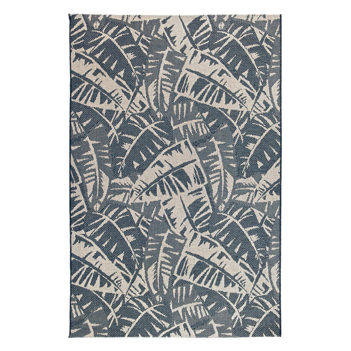 OUTDOOR-TEPPICH Amara petrolgrün 160 x 230 cm - Dunkelblau, Textil (160/230cm) - Vivaraise
