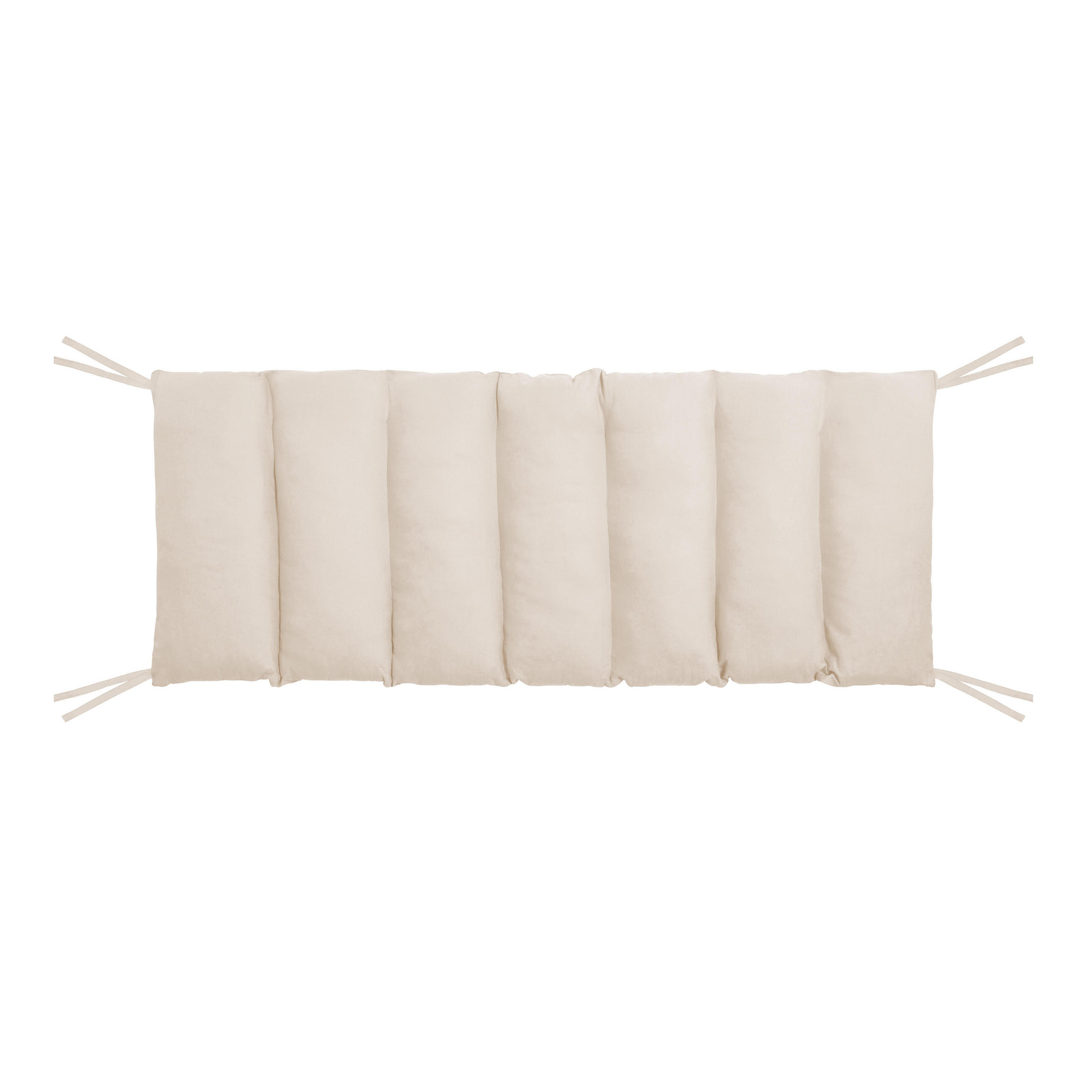 LEINEN-MATRATZE für Spielbogen natürlich FIT ARCH CUSHION - Beige, Textil (60/7/160cm) - RNT By Really Nice Things