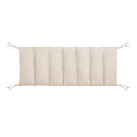 LEINEN-MATRATZE für Spielbogen natürlich FIT ARCH CUSHION - Beige, Textil (60/7/160cm) - RNT By Really Nice Things