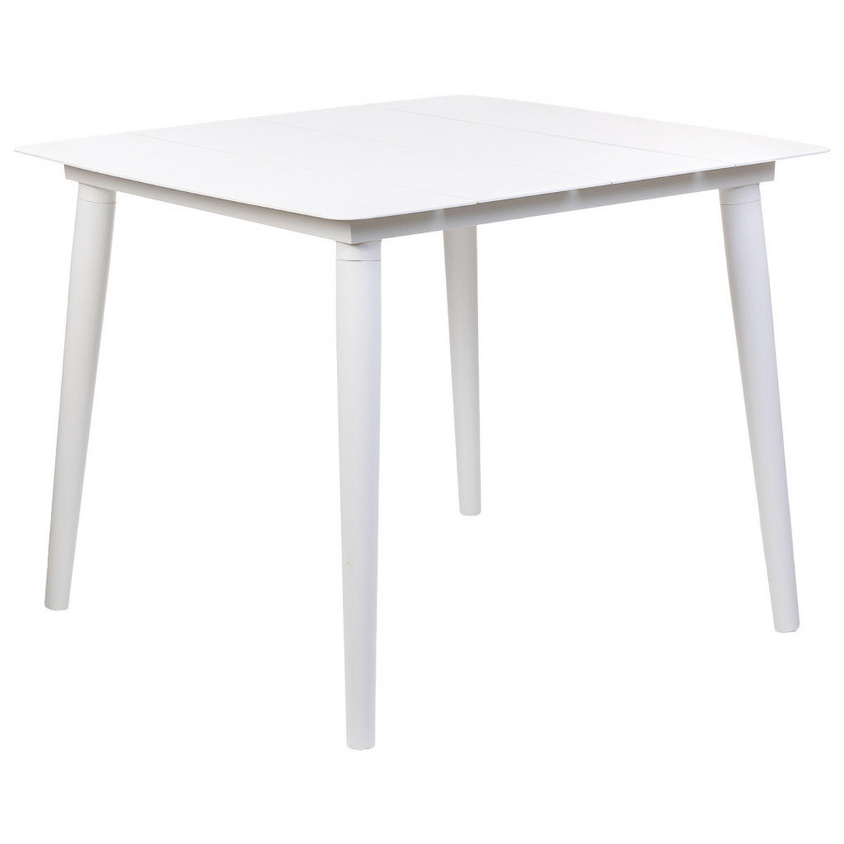 GARTEN-ESSGRUPPE, 5er-Set, weiß und braun - Beige, Metall - Wanderlust