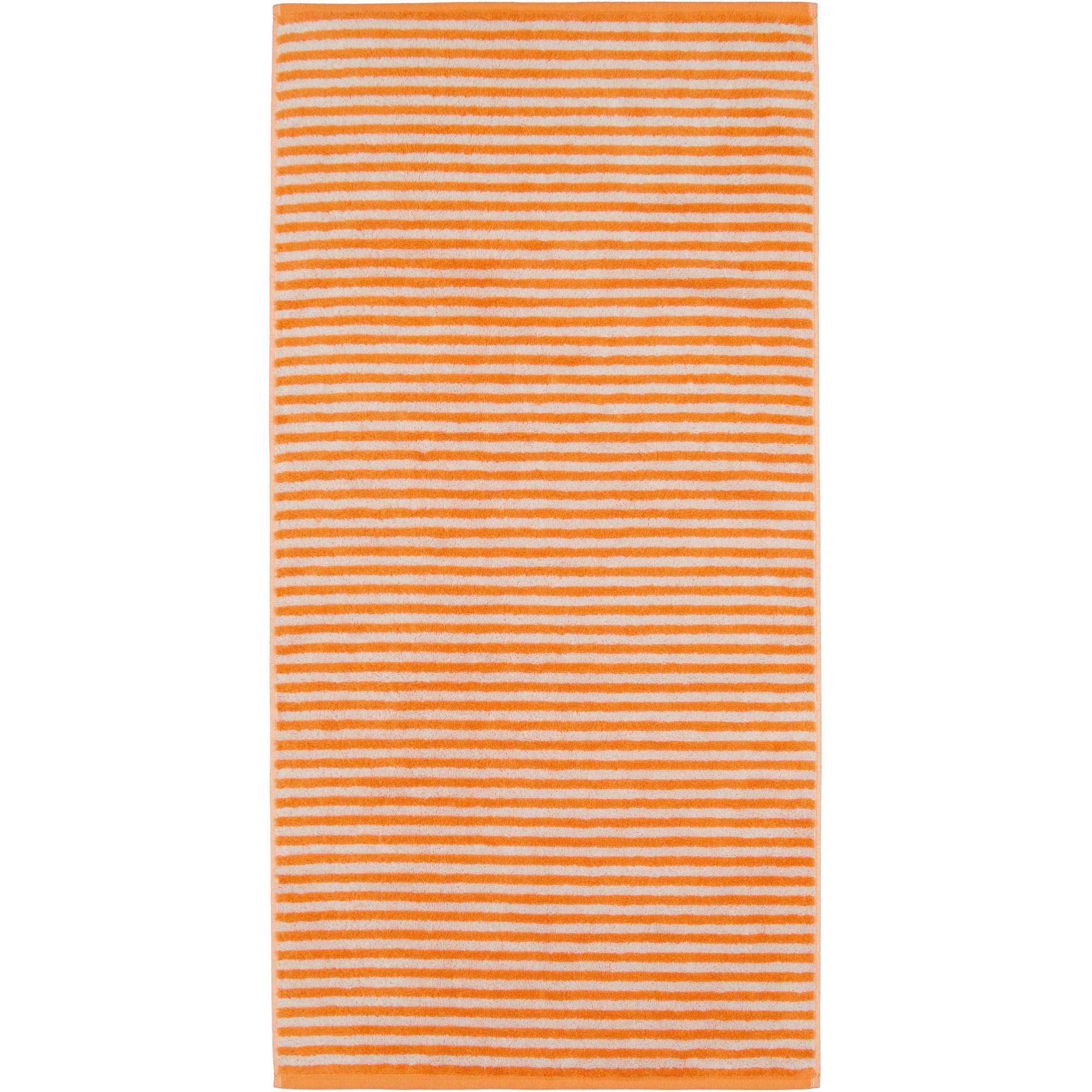 HANDTUCH CAMPUS RINGEL 955 MANDARINE - 33 - Orange, Textil (50/100cm) - Cawoe