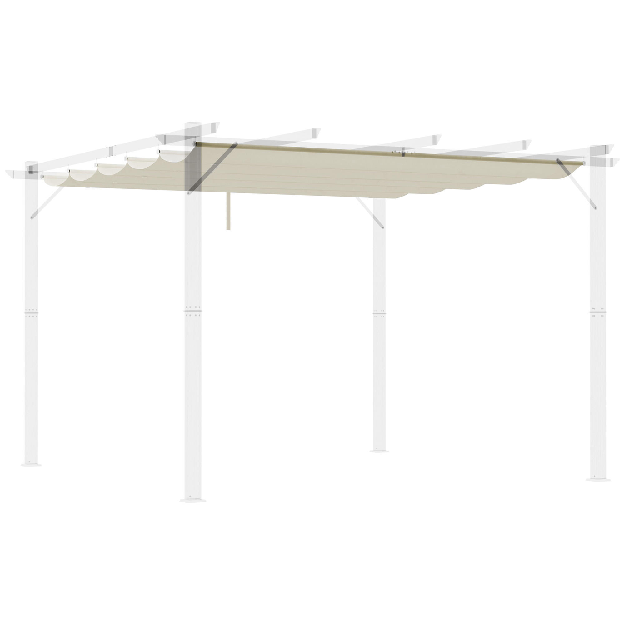 Forious Ersatzdach, Mehrfarbig 250x6x255 cm